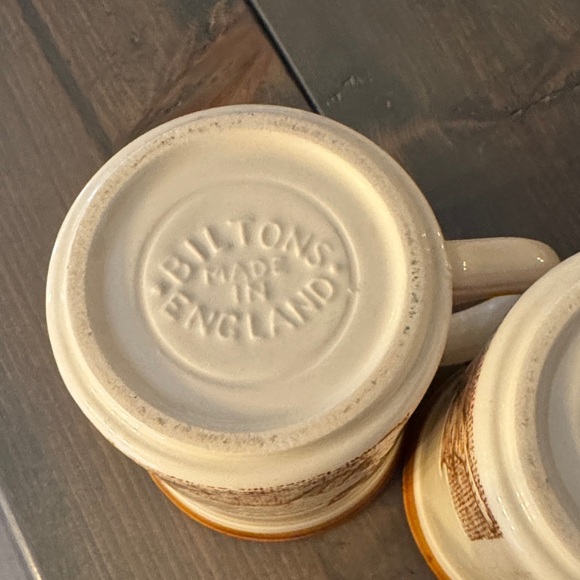 Biltons made in England vintage set of 3 ceramic mugs - Picture 4 of 7